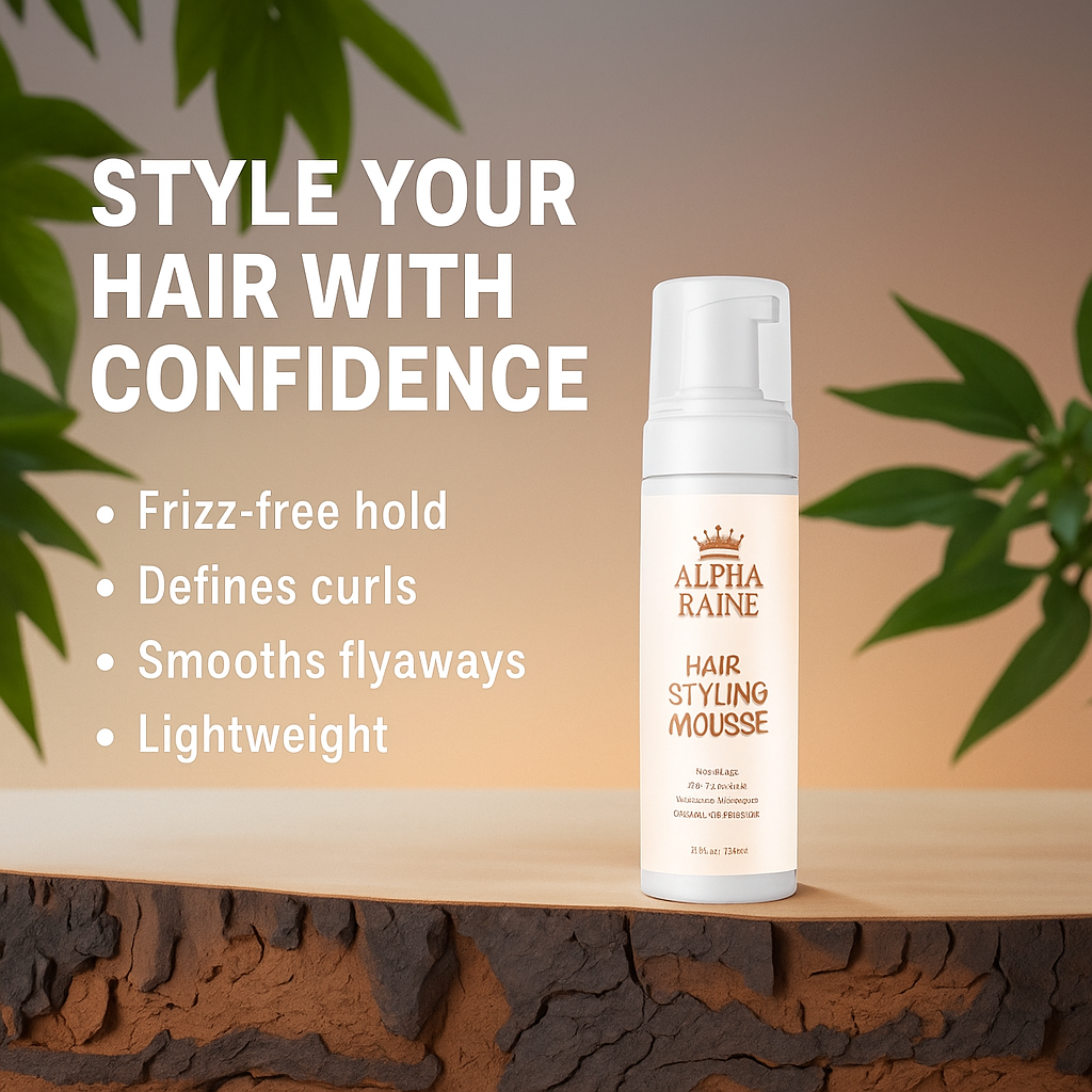 Alpha Raine hair mousse